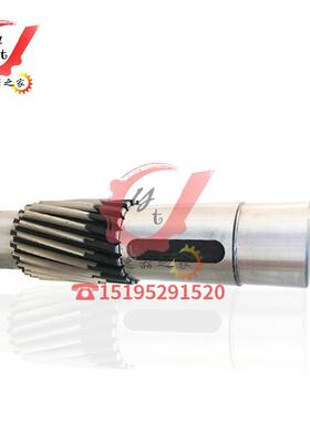 泰兴泰星牌泰隆牌硬齿面减速机DCY配件中间轴齿轴一档中间轴