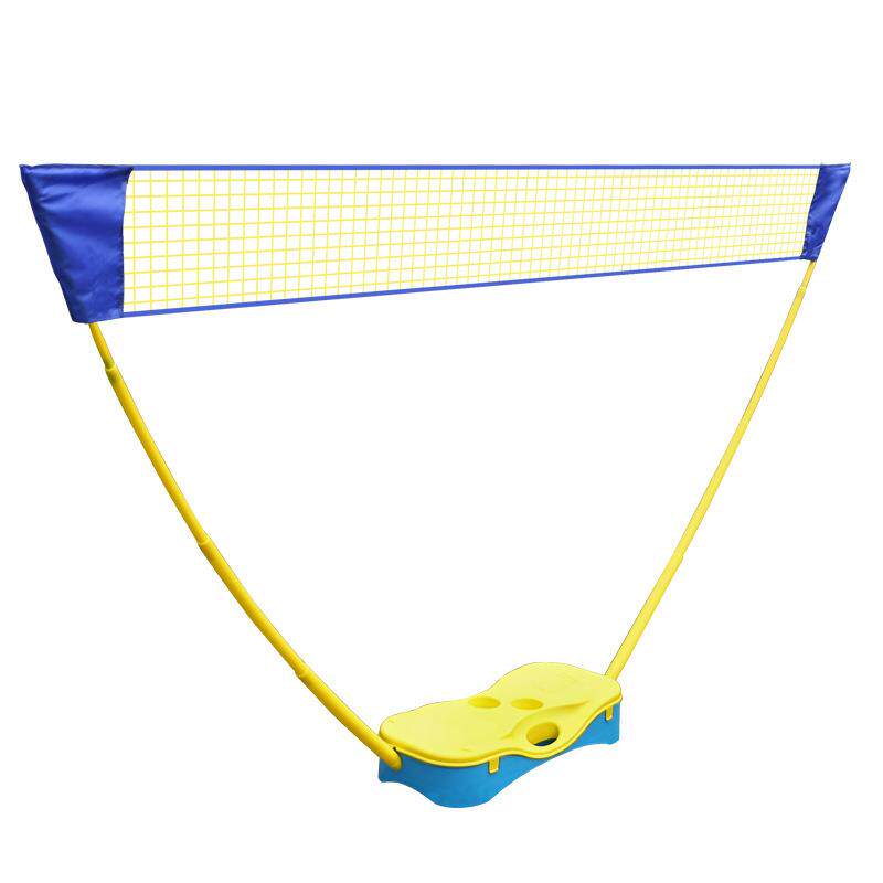 便携式羽毛球网架室内户外家用简易羽毛球柱娱乐收纳型3米可拆装