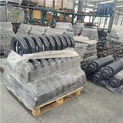 现代挖掘机R110-7涨紧弹簧现代钩机R130LC-5履带板总成燃油泵电脑