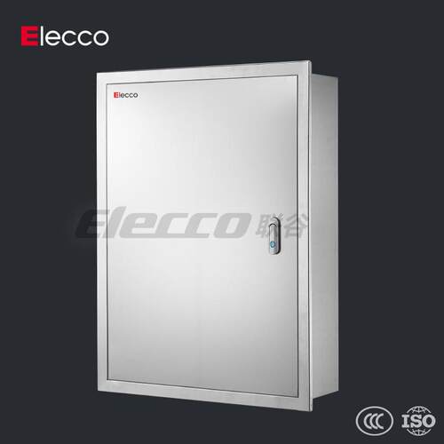 不锈钢暗装配电箱600*800*200mm/嵌墙式电气箱CCC开关布线箱