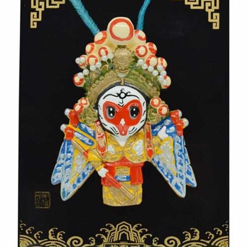 京剧脸谱摆件挂件 中国风特色礼品 出国礼品礼物送老外特色工艺品