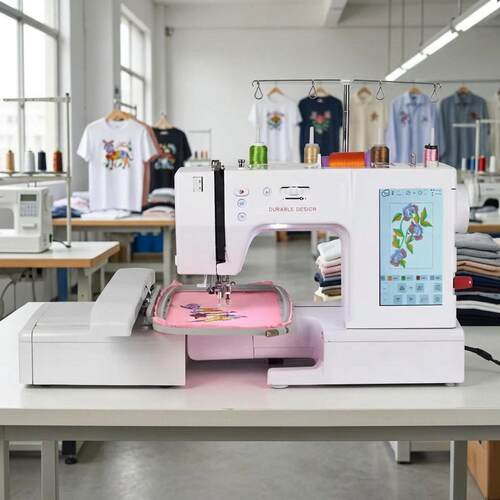 M9家用绣花机 缝纫绣花一体机刺绣机 home embroidery machine