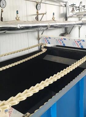 平流沉淀池用底部链式刮泥机隔油池非金属链式刮油机