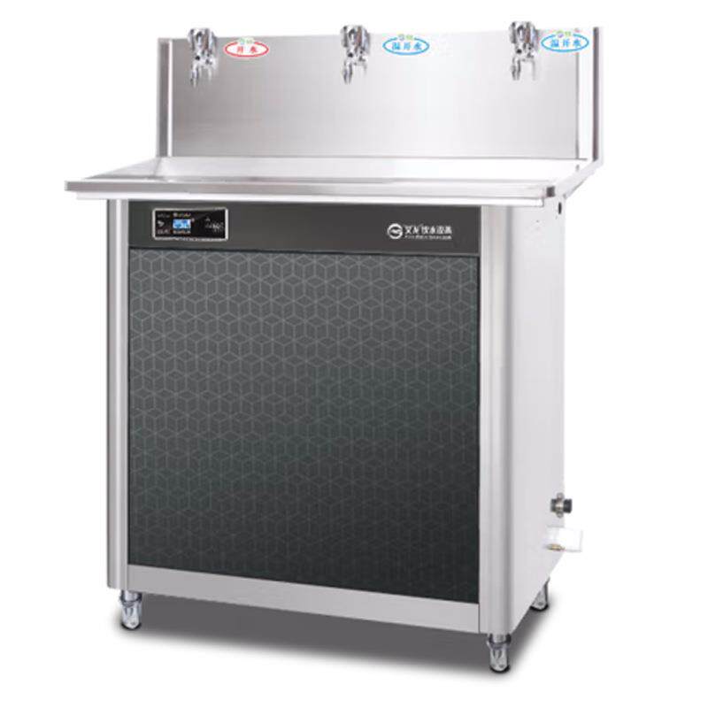 三龙头冰热温立式直饮水机校园工厂医院节能开水机JN3B