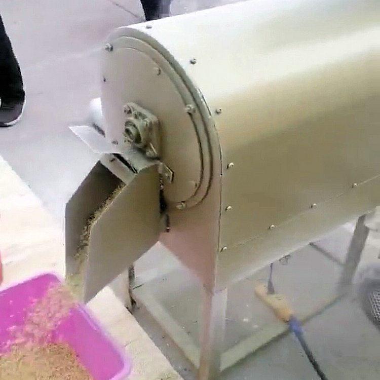 11道平行砂轮绿豆去皮机大豆脱皮机技术参数