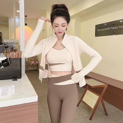 Training Yoga Clothes Top Women's Sports Running Long