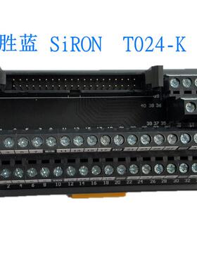 SIRON端子台T024胜蓝电气40位端子台T024-K通用T034日式端子排40P