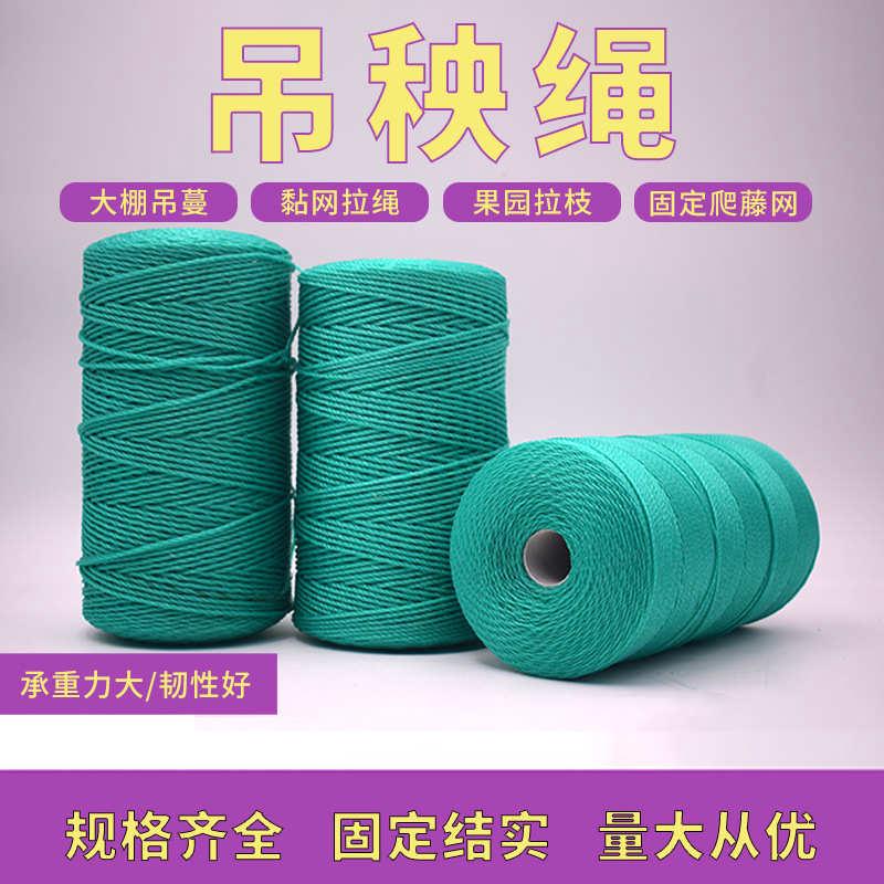 大棚吊秧绳 果蔬爬藤尼龙吊蔓绳 黄瓜植物牵引捆绑新料轴夹吊秧绳