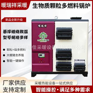 生物质颗粒锅炉燃煤质两用蒸汽大棚燃烧热能发生器高效蒸气换热