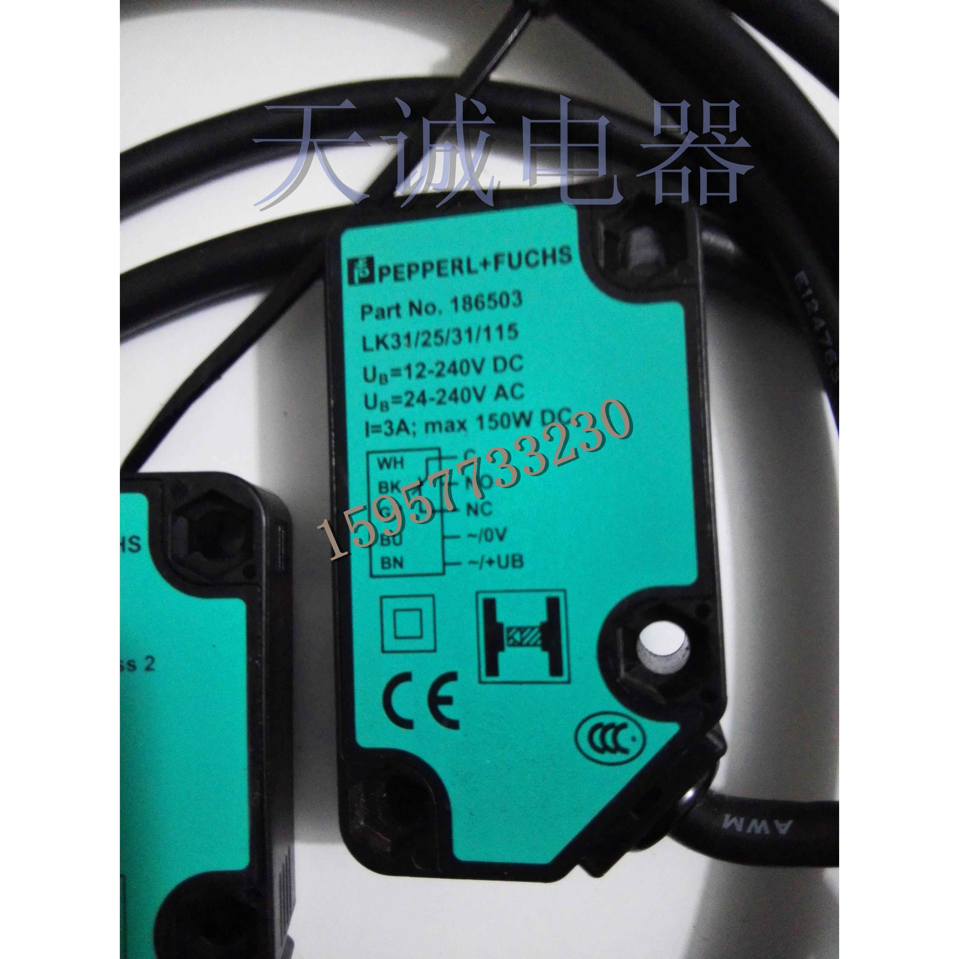 进口原装正品P+F倍加福对射光电开关LK31/25/31/115 现货议价