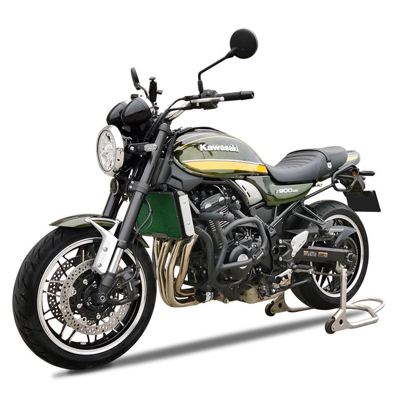 stuntcx护杠适用川崎Z900RS护杠护架弹簧缓冲防摔杠保险架防摔球