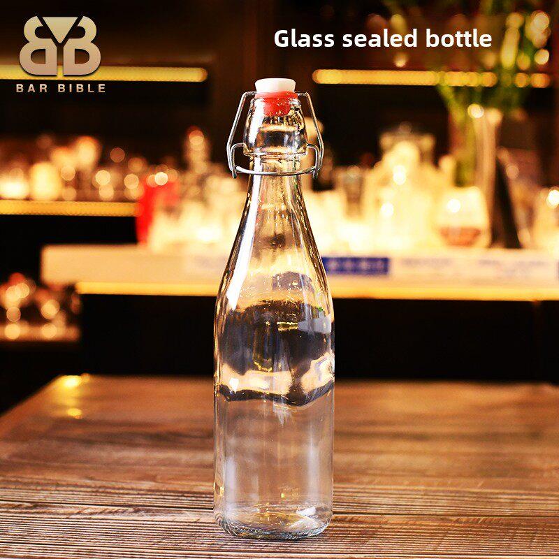 酒吧调酒 调酒自制酿酒瓶密封瓶糖油瓶果汁瓶饮料瓶冷水瓶密封瓶