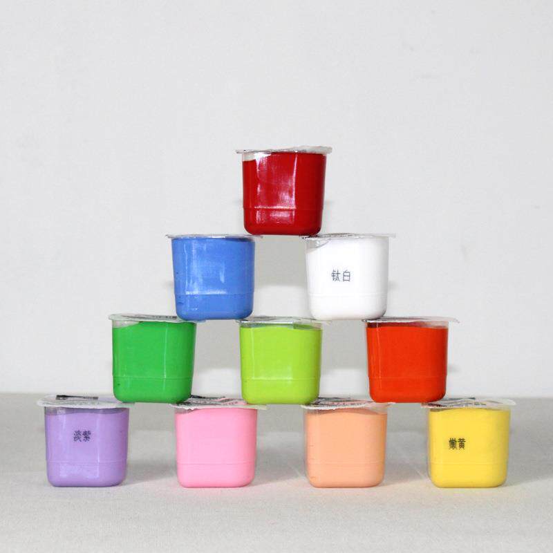 水粉颜料80ml学生美术用品手绘颜料水粉画广告色画室水粉套装