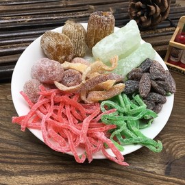 红绿丝苏式绿豆汤配料八宝饭材料冬瓜糖金桔月饼馅料食用青红绿丝