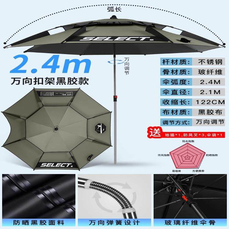 营钓鱼伞大钓伞三折叠雨伞防晒防暴雨遮阳新款户外垂钓伞,户外/登山/野营/旅行用品,钓鱼伞,淘宝优惠券,粉丝福利购,淘宝优惠卷