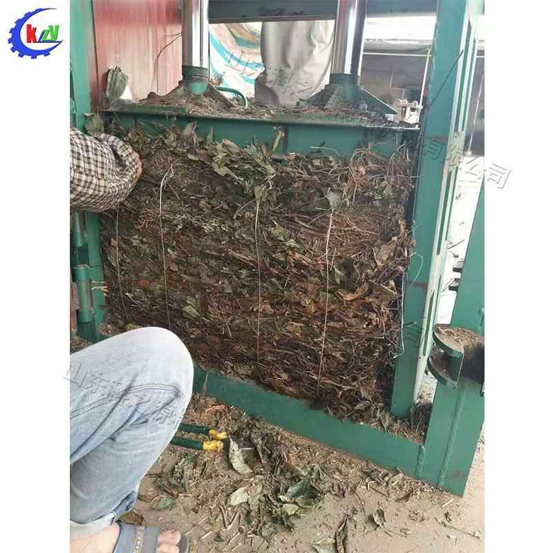 布匹编废织打压实机CXV纸棉花服装包机立式袋小型秸杆牧草打包机