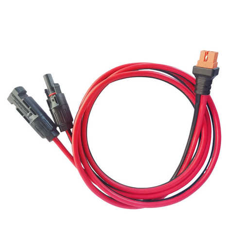 母延长线 )mc4电源线针2设备转(带信太阳能+智能xt60i头1号10awg