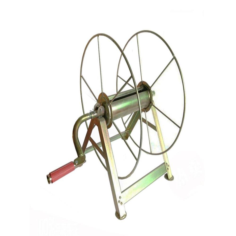 水管车收纳架不锈钢收管神器缠盘管绕管机软管农用手摇收管卷管器