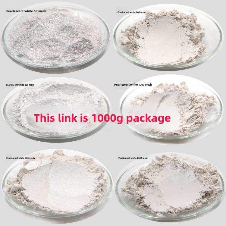 水晶泥手工皂珠光粉 闪光粉金属粉 水精灵水晶粉 1000克 一公斤