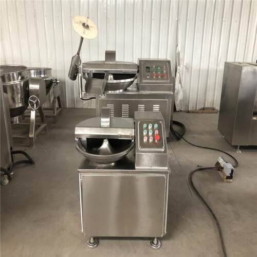 全自动碎机碎肉MOO机 4骨型速食品斩0拌机 高变频调速斩拌设备