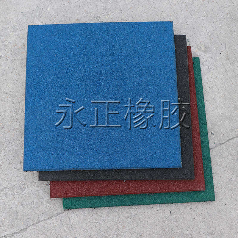 幼儿园户外运动地胶儿童乐园减震隔音地板室外橡胶地板