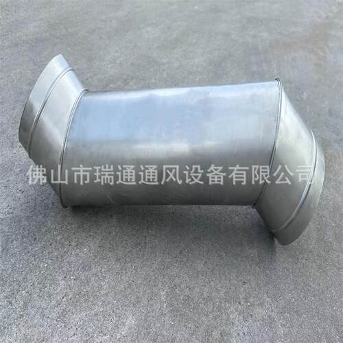 广东螺旋风管现货供应用201螺旋风管 白铁皮螺旋风管弯头
