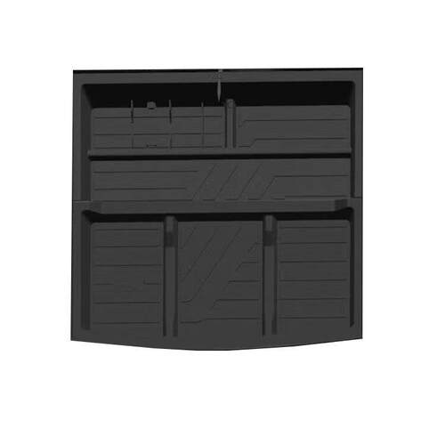 适用于大众ID4后备箱储物盒尾箱收纳置物盒备胎尾箱工具箱 ID3