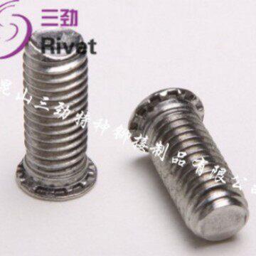 不锈钢压铆螺钉304不锈钢美制压铆螺钉拉铆螺钉FHS压铆螺丝螺钉