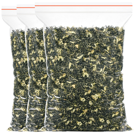 陈一凡 茉莉花茶浓香型500g 新茶川派茉莉飘雪茶叶绿茶碧螺春散装