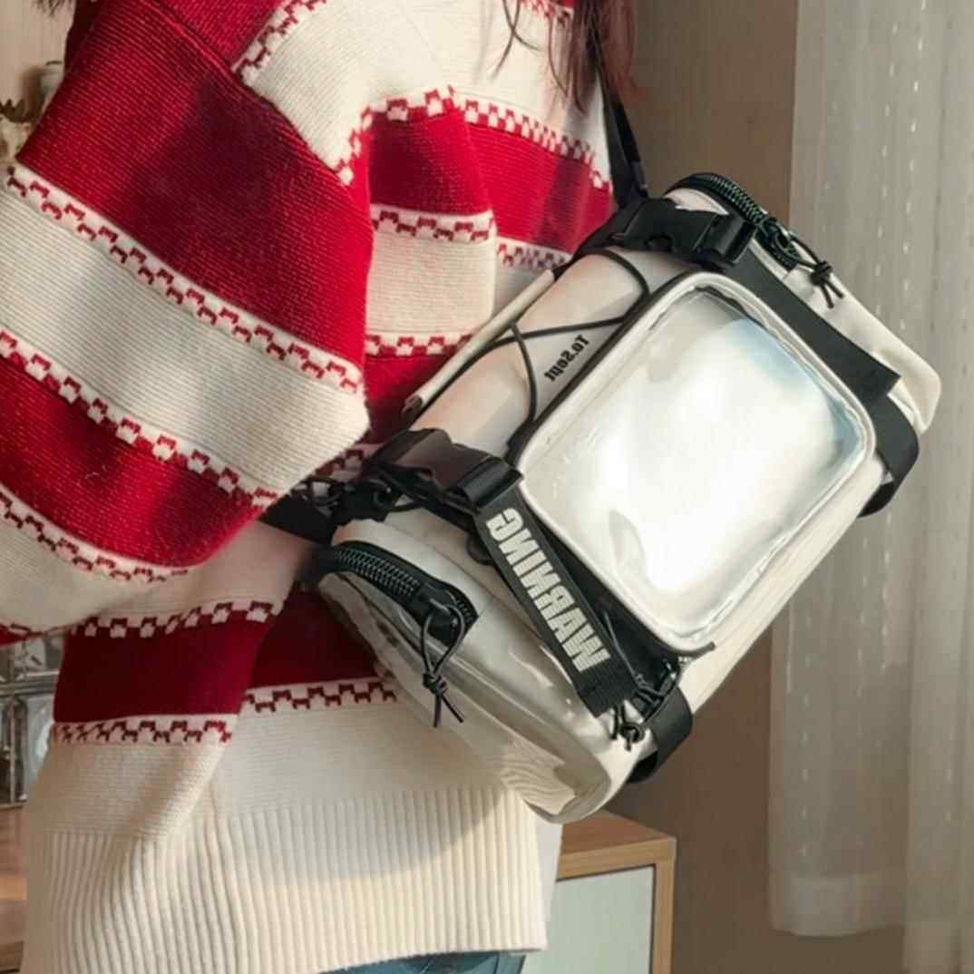 玖月兔原创小宝箱痛包小食量娃包吧唧谷子日常社畜斜挎手提包