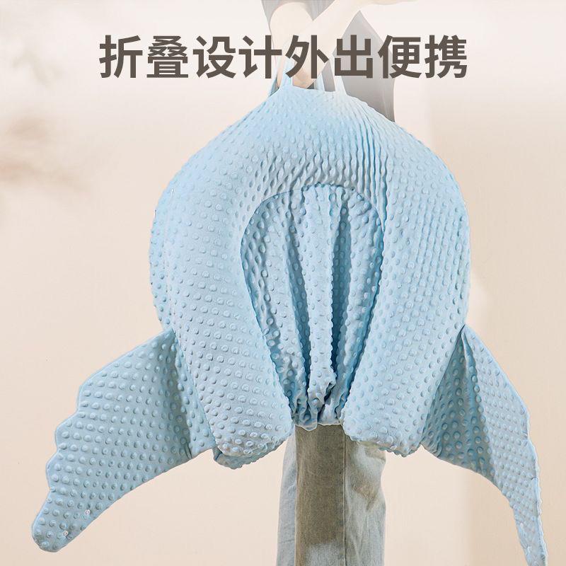 婴儿中床新生宝宝防惊醒跳奶吐安44床抚斜坡垫睡窝仿压落地哄睡工