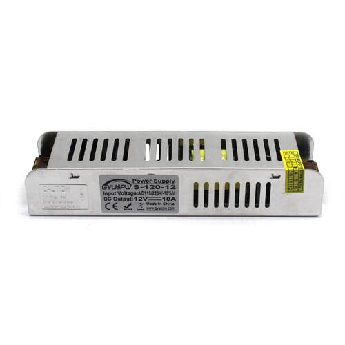 LED长条电源 AC220V转DC12V120W直流电源 灯条模组广告牌电源