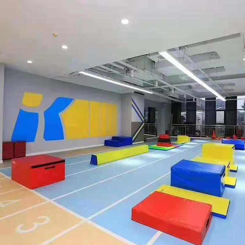 后空翻幼儿园体跳马组合辅助软体感统平衡木训练教具器材适儿童能