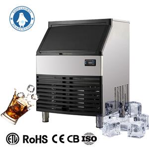 全自动制冰机厂家120kg小产量一体方冰制冰机酒吧KTV餐饮商超跨境