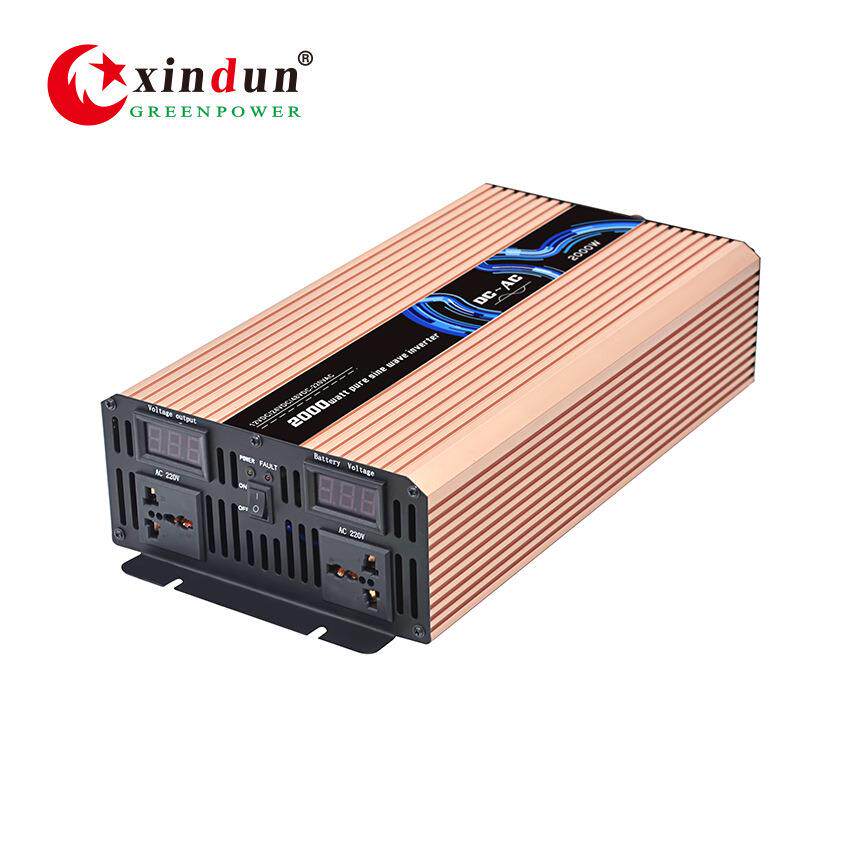 纯正弦波车载逆变器12V/24V转220V太阳能转换器2000W高频逆变器