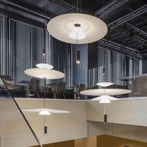 餐厅吊灯现代简约创意个性飞碟装饰设计师样板房展厅饭厅吧台吊灯
