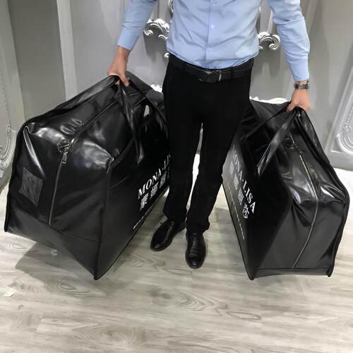 防水婚纱袋子定制防尘大拖尾礼服收纳袋高档皮革装婚纱收纳袋加厚