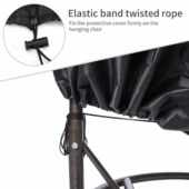 畅销 防水防晒防护罩 户外秋千吊椅蛋壳防尘罩 庭院吊篮