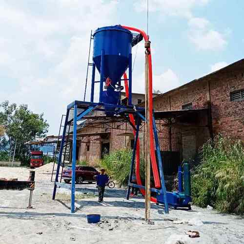 粉煤灰倒运装车气力输送机粉料装车机粉煤灰气力吸灰机