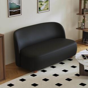 简约现代超窄版沙发客厅小户型双人三人位阳台卧室小沙发店铺公寓