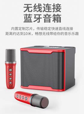 支持一键变声音响支持酷我酷狗音乐一键消原音的卡拉OK音箱套装
