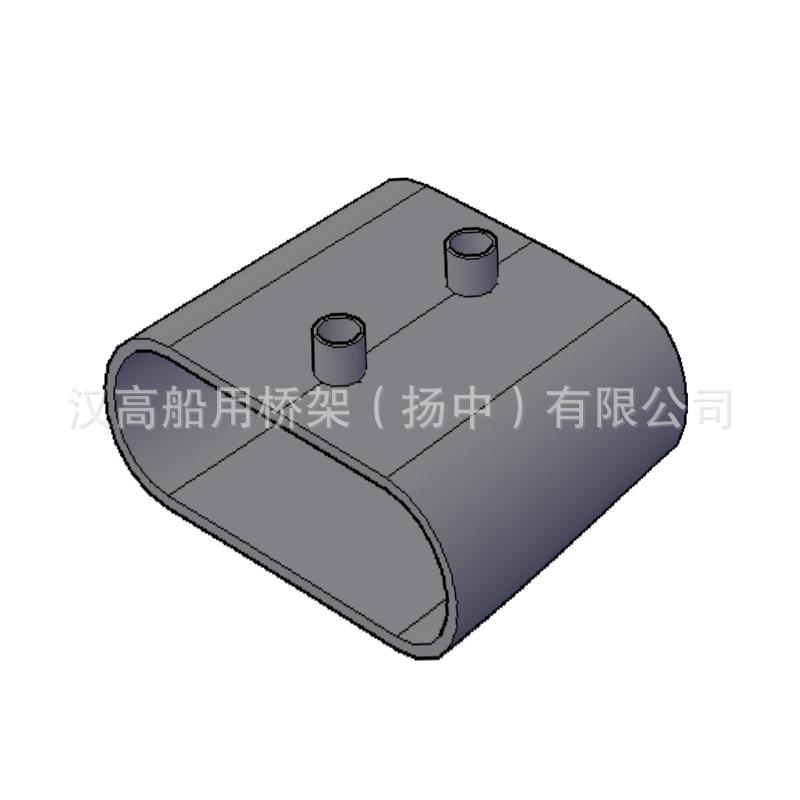 船舶桥架配件不锈钢浇注腰圆形船舶电缆托架防火船用电缆筒