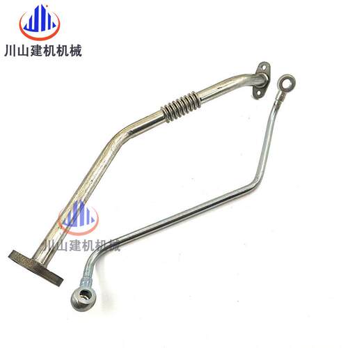 住友130-5-6 三一135C 五十铃4JJ1涡轮增压器回油管 进油管机油管