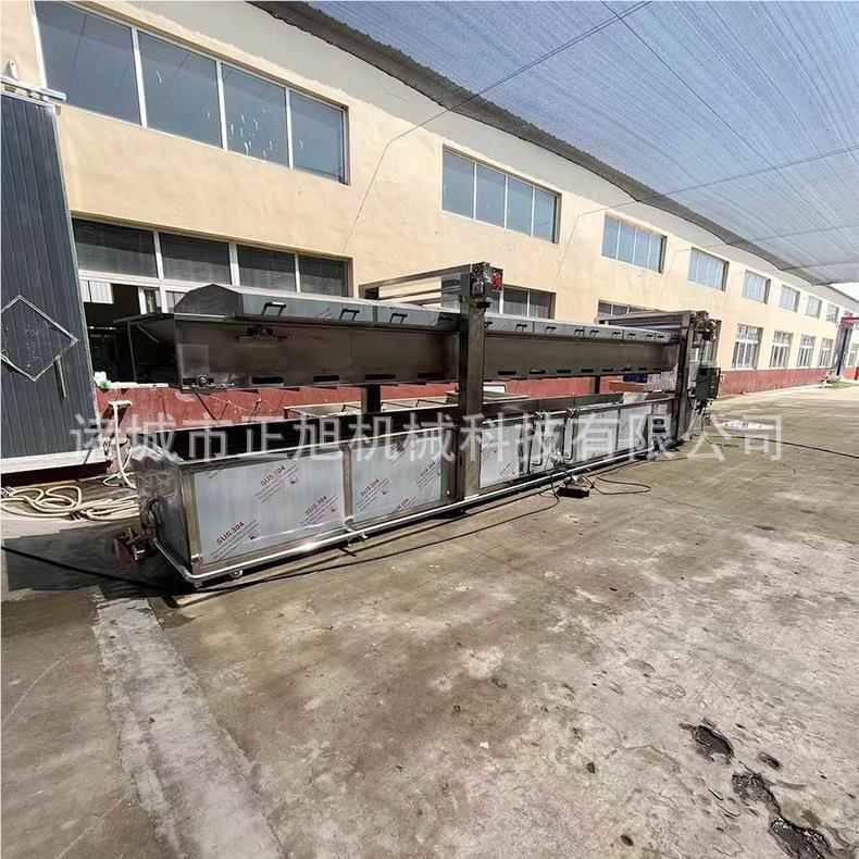 全自动色酸豆角竹笋漂烫机 青黑水虻煮蒸735漂烫流水线 藕片护杀