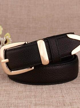 female retro belts women casual belt ladies pin buckle belt
