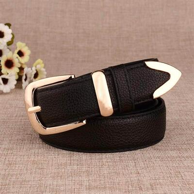 female retro belts women casual belt ladies pin buckle belt