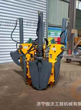 农用木铲片挖树四机 瓣六瓣液压挖机 树滑移林机起树BQP机型号