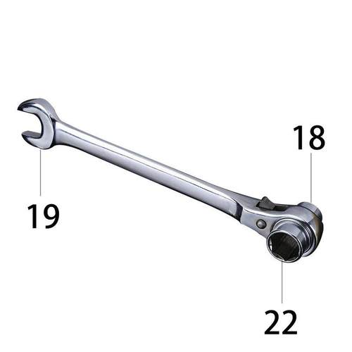 高档开口手 梅花三用棘轮扳手套筒扳子手双向快脱速落扳手架工扳