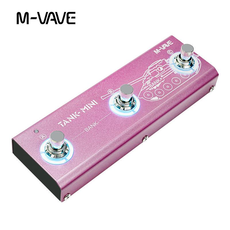 吉他效果器Tank Mini吉他配件综合效果器跨境M-VAVE新品
