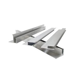 h型卡布灯箱铝型材龙骨软膜边框天花软膜卡槽卡条F码平口铝合语苏